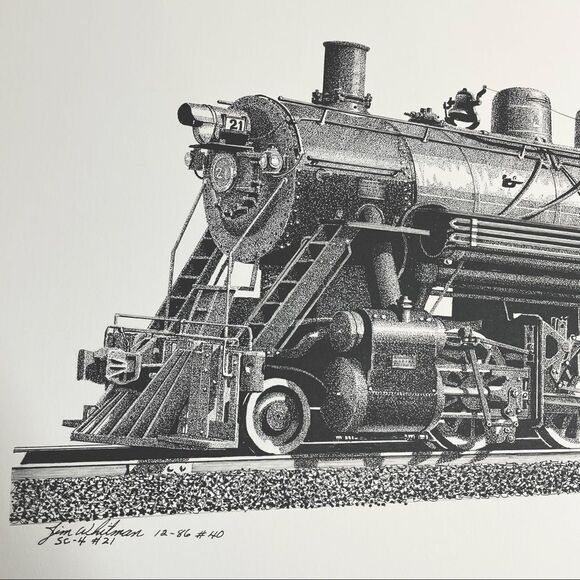 Lake Superior & Ishpeming Railroad 21 Train Prints - Picture 2 of 6